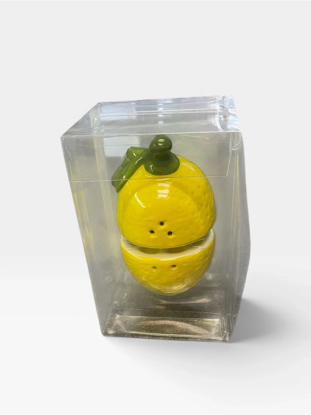 Yellow Lemon Salt and Pepper Shaker Set by